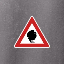 Dopravní značka - krocan