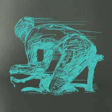 Silniční cyklista zadek