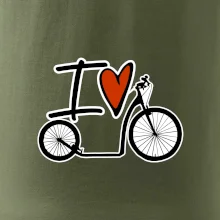 I love koloběžka velké a malé kolo
