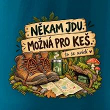 Někam jdu možná pro keš turistické boty