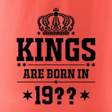 Kings are born in vlastní ročník