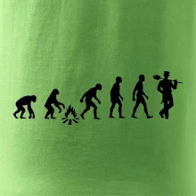 Evoluce kominík v klobouku