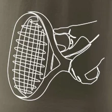 Tenisová raketa jednim tahem