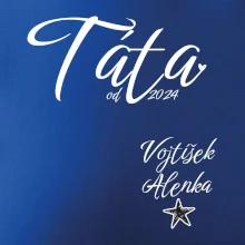 Táta od roku + jména dětí dole vlevo