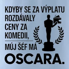 Kdyby se za výplatu rozdávaly ceny za komedii, můj šéf má oscara