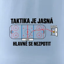 Hokejová taktika hlavně se nezpotit