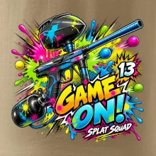 Barevná exploze game on paintball
