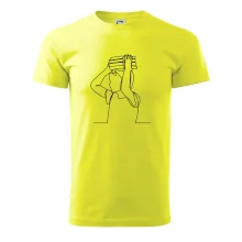 Student a kniha jedním tahem