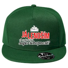 Já lenoším - tvoje superschopnost? rovný nápis Já lenoším - tvoje superschopnost? rovný nápis