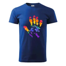 LGBT hand print