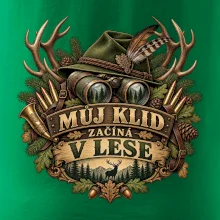 Můj klid začíná v lese lovecké vybavení