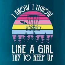 Disc golf i know i throw