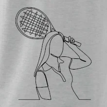 Tenistka  jednim tahem