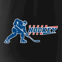 Czech hockey team - hokejista + nápis - Mistrovství světa v ledním hokeji 2025