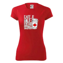 Kafe je moje krevní skupina