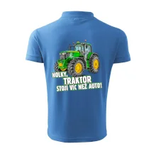 Holky, traktor stojí víc než auto