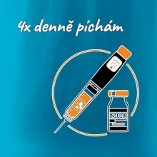 4x denně píchám Insulin