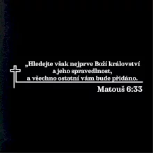 Citáty z bible - Matouš 6:33