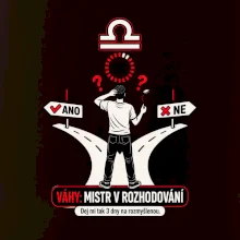 Váhy Mistr v rozhodování 50 50