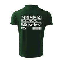 Čárový kód řidič kamionu