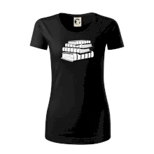 Knihy černobílé na sobě