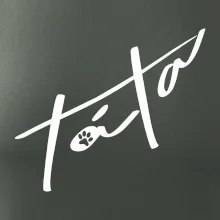 Psí táta se jmény na rukávu