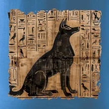 Egyptské hieroglyfy pes