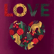 Love srdce divočina (Pecka design)