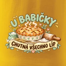 U babičky chutná všechno líp domácí koláč