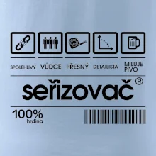 Čárový kód - seřizovač
