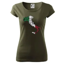 Mapy - názvy měst - Italie