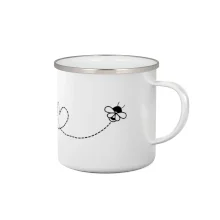 Dráha letu včely - srdce