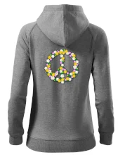 Peace symbol kopretiny