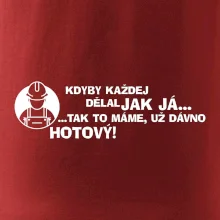 Zedník - kdyby každej dělal jak já, tak to máme už dávno hotový