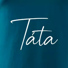 Nápis psací na prsou - táta