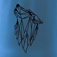 Geometrie - vlk - vyjící