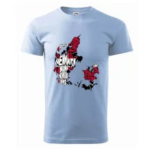 Mapy - názvy měst - Dánsko