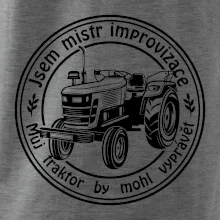 Mistr improvizace starý traktor