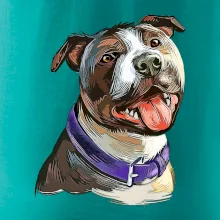 Americký stafordširský teriér  kreslený