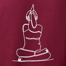 Jóga v sedu jedním tahem