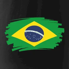Brazílie vlajka štětkou