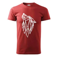 Geometrie - vlk - vyjící