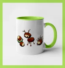 Kaštanová zvířátka - v řadě