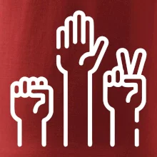 Kamen nůžky papír ikony