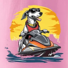 Chrt na vodním skútru