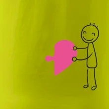 Párová trička puzzle postavička