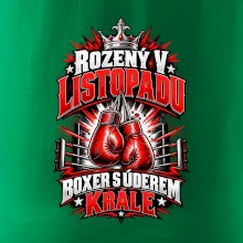 Listopadový boxer s úderem krále