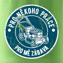 Sekání pro někoho práce, pro mě zábava