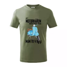 Být motorkářem nebyla moje volba skútr