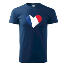 Francouzská vlajka srdce